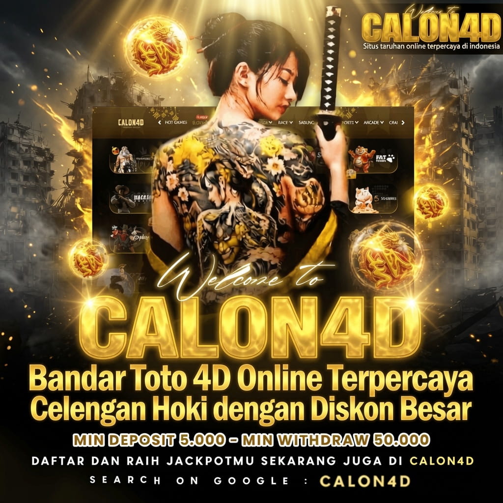 CALON4D 🔱 Bandar Togel 4D Online Terpercaya - Celengan Hoki dengan Diskon Besar